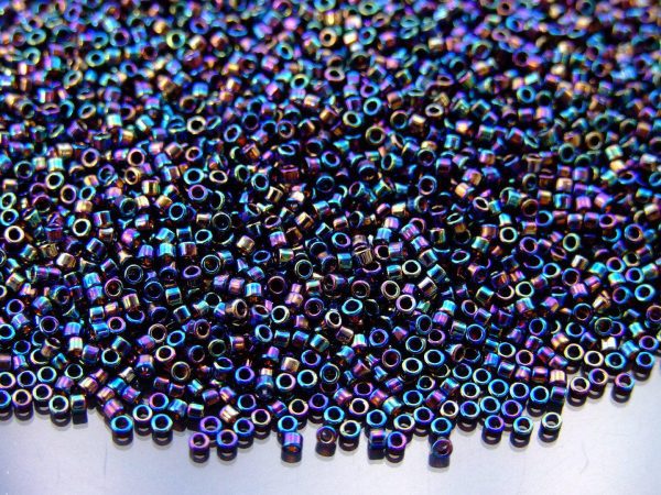5g 478 Transparent Americano Rainbow Toho Aiko Seed Beads 11/0 1.8mm Michael's UK Jewellery