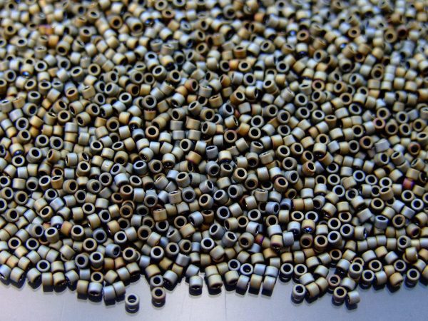 5g 613 Matte Color Iris Grey Toho Aiko Seed Beads 11/0 1.8mm Michael's UK Jewellery