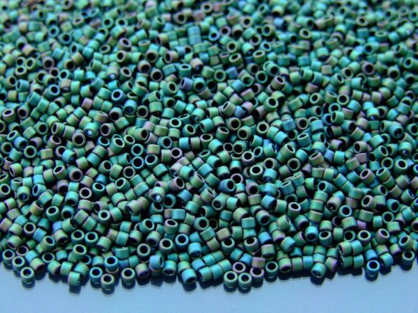 5g 707 Matte Color Iris Peridot Toho Aiko Seed Beads 11/0 1.8mm Michael's UK Jewellery