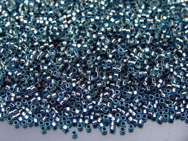 5g 748 Copper Lined Light Aqua Toho Aiko Seed Beads 11/0 1.8mm Michael's UK Jewellery