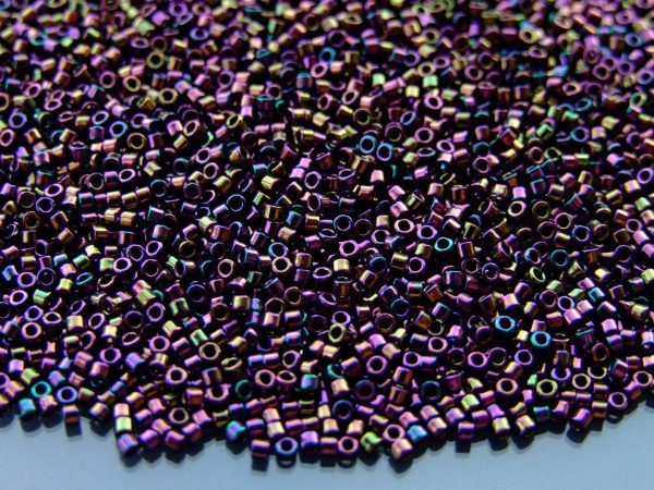 5g 85 Metallic Iris Purple Toho Aiko Seed Beads 11/0 1.8mm Michael's UK Jewellery