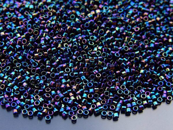 5g 86 Metallic Iris Rainbow Toho Aiko Seed Beads 11/0 1.8mm Michael's UK Jewellery