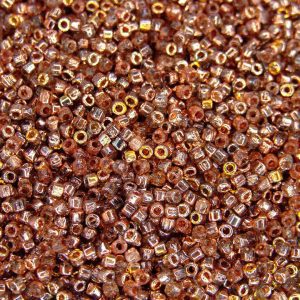 5g Apollo Gold MATUBO Cylinder Seed Beads 10/0 2.1mm Michael's UK Jewellery