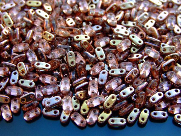 5g Czechmates Bar Beads 6x3x2mm Apollo Gold Michael's UK Jewellery