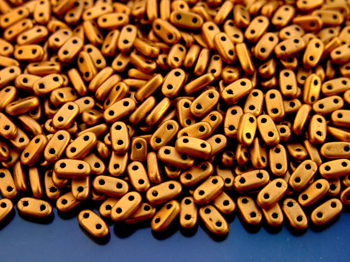 5g Czechmates Bar Beads 6x3x2mm Matte Metallic Antique Gold Michael's UK Jewellery