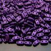 5g Czechmates Bar Beads 6x3x2mm Metallic Suede Purple Michael's UK Jewellery