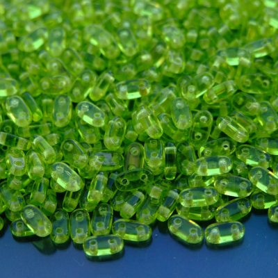 5g Czechmates Bar Beads 6x3x2mm Olivine Michael's UK Jewellery