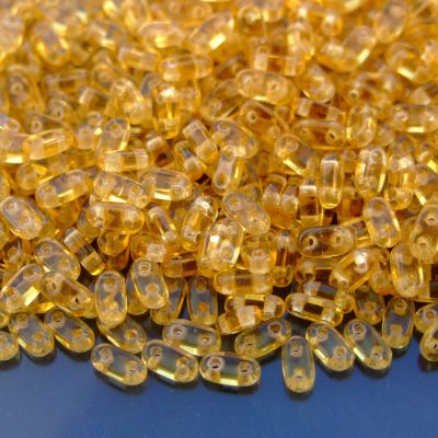 5g Czechmates Bar Beads 6x3x2mm Topaz Michael's UK Jewellery