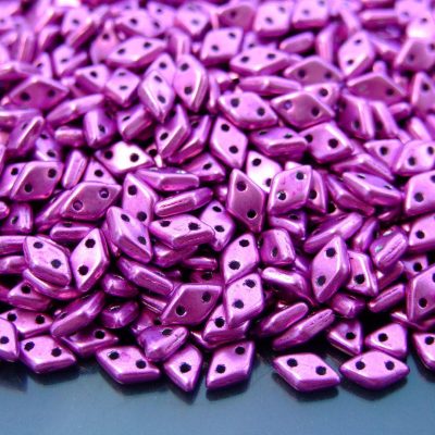 5g Czechmates Diamond Beads 6x4mm Saturated Metallic Spring Crocus Michael's UK Jewellery