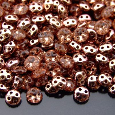 5g Czechmates QuadraLentil Beads 6mm Apollo Gold Michael's UK Jewellery