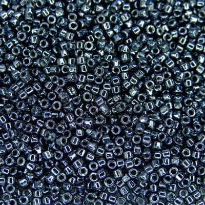 5g Hematite MATUBO Cylinder Seed Beads 10/0 2.1mm Michael's UK Jewellery