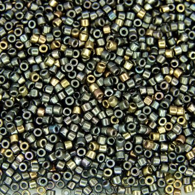 5g Matte Metallic Leather MATUBO Cylinder Seed Beads 10/0 2.1mm Michael's UK Jewellery