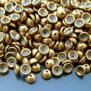 5g Matubo Teacup Beads 2x4mm Colortrends Saturated Metallic Ceylon Yellow Michael's UK Jewellery