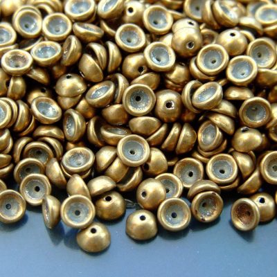 5g Matubo Teacup Beads 2x4mm Colortrends Saturated Metallic Ceylon Yellow Michael's UK Jewellery