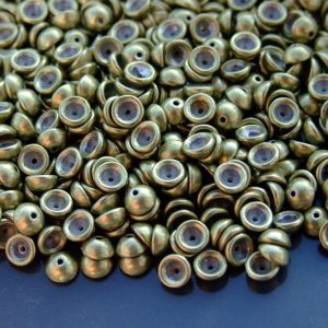 5g Matubo Teacup Beads 2x4mm Colortrends Saturated Metallic Limelight Michael's UK Jewellery