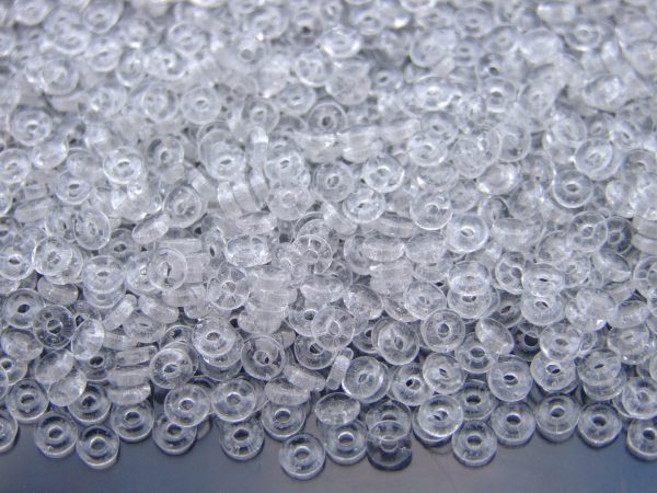 5g O Beads O-Ring 3.8x1mm Crystal beads mouse