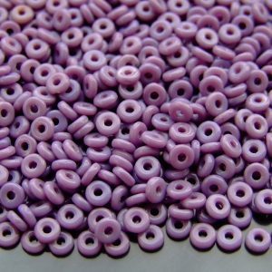 5g O Beads 3.8x1mm Opaque Purple Michael's UK Jewellery
