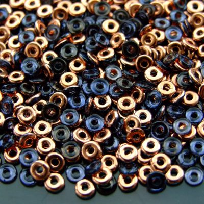 5g O Beads 3.8x1mm Sapphire Capri Gold Michael's UK Jewellery