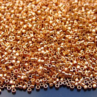 5g PF551 Perma Finish Galvanized Rose Gold Toho Aiko Seed Beads 11/0 1.8mm Michael's UK Jewellery