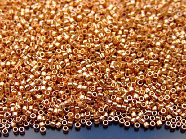 5g PF551 Perma Finish Galvanized Rose Gold Toho Aiko Seed Beads 11/0 1.8mm Michael's UK Jewellery