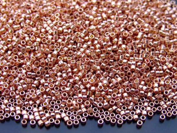 5g PF552 Perma Finish Galvanized Sweet Blush Toho Aiko Seed Beads 11/0 1.8mm Michael's UK Jewellery beads mouse