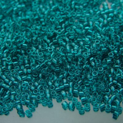 7.2g Tube DB1108 Caribbean Teal Miyuki Delica Beads 11/0 1.6mm Michael's UK Jewellery