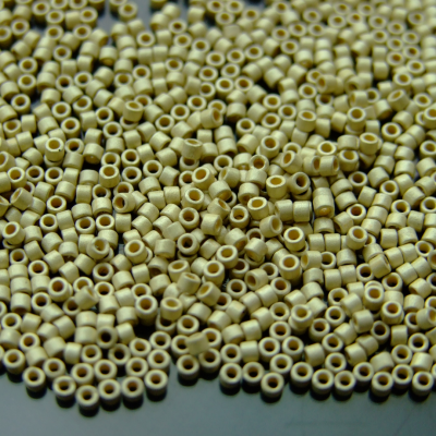 7.2g Tube DB1831F Matte Galvanized Silver Miyuki Delica Beads 11/0 1.6mm Michael's UK Jewellery