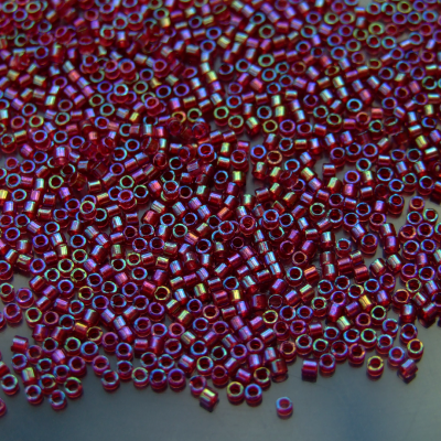 7.2g Tube DB2375 Fancy Lined Rust Miyuki Delica Beads 11/0 1.6mm Michael's UK Jewellery
