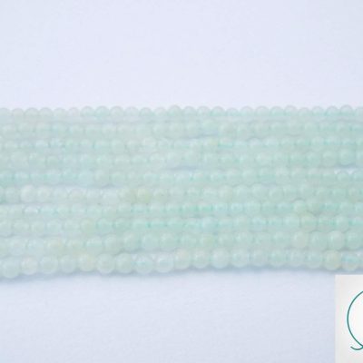 Amazonite Natural Gemstone Round Beads 2mm strand (approx. 180 beads) Michael's UK Jewellery