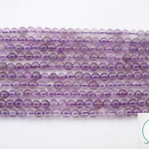 Amethyst Natural Gemstone Round Beads 2mm strand (approx. 180 beads) Michael's UK Jewellery