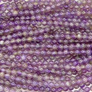 Amethyst Natural Gemstone Round Beads 3mm Strand (120+ Beads) Michael's UK Jewellery