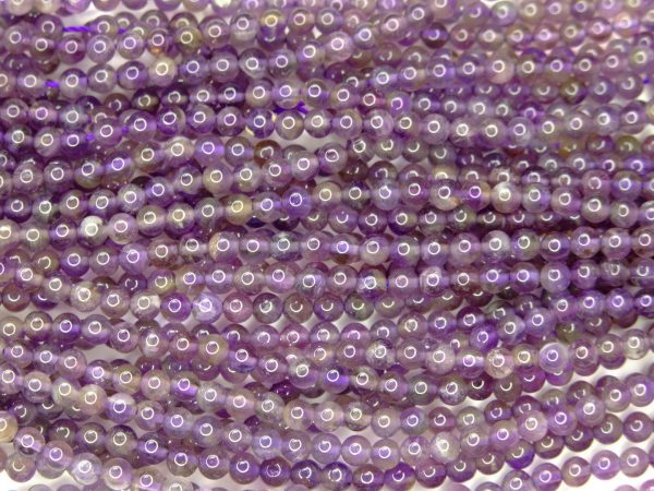 Amethyst Natural Gemstone Round Beads 3mm Strand (120+ Beads) Michael's UK Jewellery