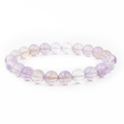 Ametrine Natural Gemstone Bracelet 6-9'' Elasticated Michael's UK Jewellery