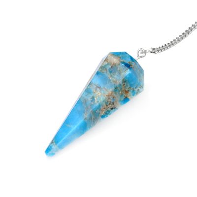 Apatite Natural Gemstone Point Pendulum Michael's UK Jewellery