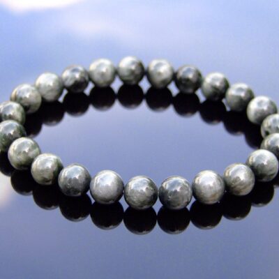Cats Eye Natural Gemstone Bracelet 6-9'' Elasticated Michael's UK Jewellery