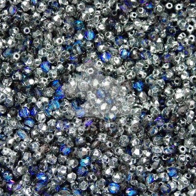 Fire Polished Beads 3mm Crystal Heliotrope beads mouse