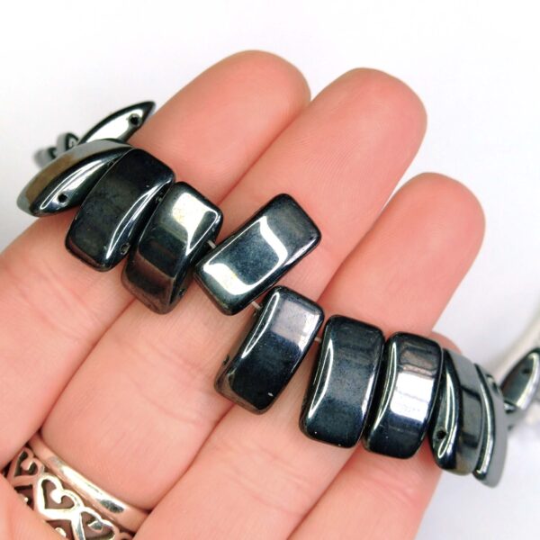 15x Carrier Beads 9x17mm Gunmetal