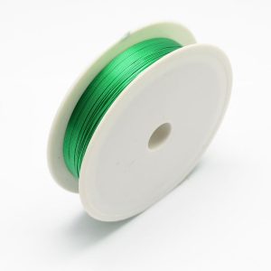 Iron Wire Spring Green 0.5mm approx. 7m/roll Michael's UK Jewellery