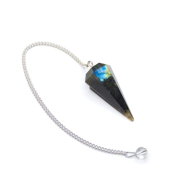 Labradorite Gemstone Pendulum for Dowsing Divination Wicca - Image 5