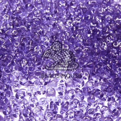 MATUBO Beads SuperDuo Tanzanite beads mouse