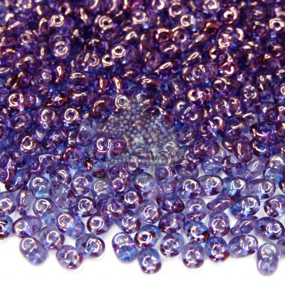 MATUBO™ Beads SuperDuo Luster Transparent Amethyst Vega LE00030 beads mouse