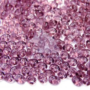 MATUBO™ Beads SuperDuo Transparent Amethyst 20060 beads mouse