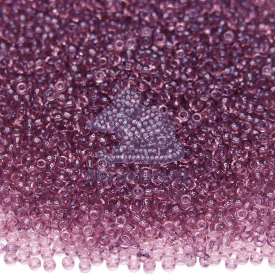 MIYUKI Seed Beads 9142 Transparent Smoky Amethyst beads mouse