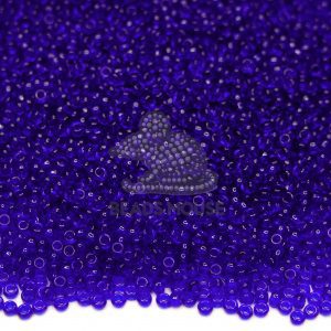 MIYUKI Seed Beads 9151 Transparent Cobalt beads mouse