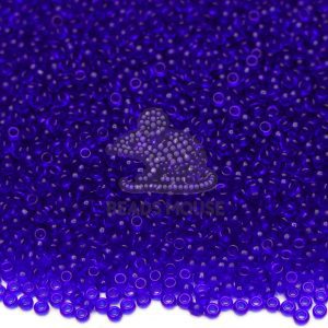 MIYUKI Seed Beads 9151SF Semi Matte Transparent Cobalt beads mouse