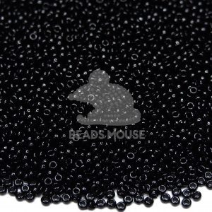 MIYUKI Seed Beads 9401 Black beads mouse