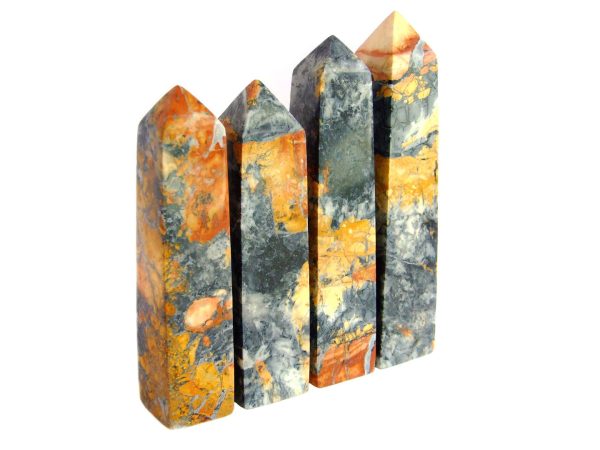 Maligano Jasper Tower Polished Natural Gemstone Crystal Obelisk Michael's UK Jewellery