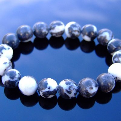 Mexican Jasper 10mm Natural Gemstone Bracelet 6-9'' Elasticated Michael's UK Jewellery