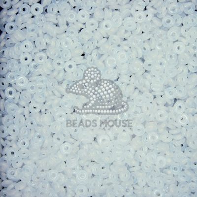 O Beads O-Ring 3.8x1mm Alabaster 02010 beads mouse