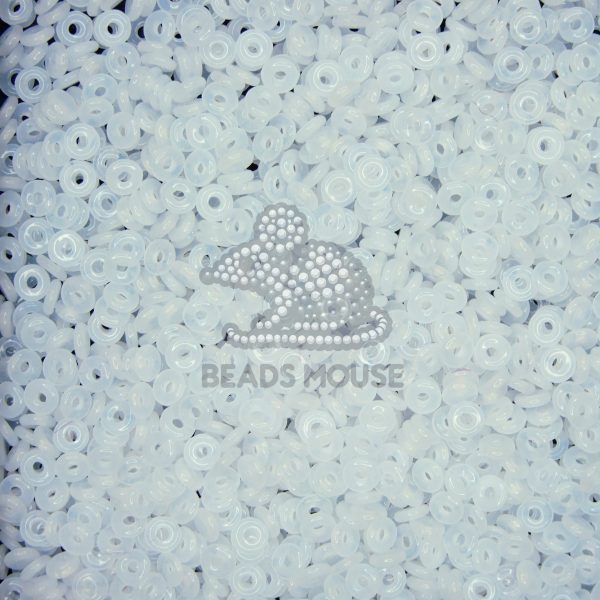 O Beads O-Ring 3.8x1mm Alabaster 02010 beads mouse